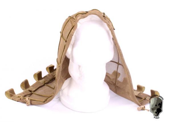 G TMC Tactical Head Ghillie ( Khaki )